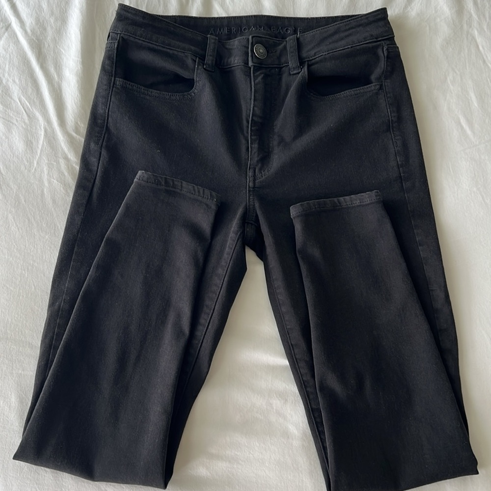 Super Soft Black Skinny Jeggings